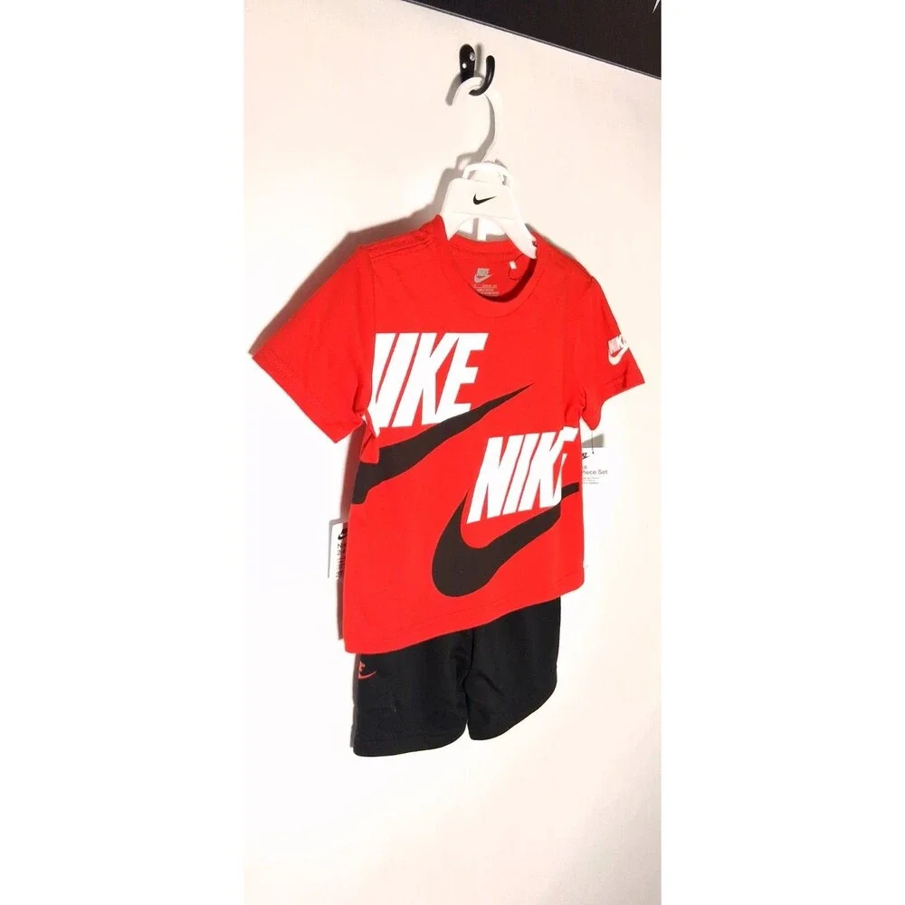 Nike Baby Boys Just Do It 2-Piece T-Shirt Short Set Size 24M - Picture 9 of 12